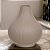 VASO DECOR CERAMICA MARROM 24,5CMX21CM FLORARTE - Imagem 2