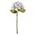 HORTENSIA TOQUE REAL PERMANENTE BRANCO 46CM FLORARTE - Imagem 1