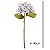 HORTENSIA TOQUE REAL PERMANENTE BRANCO 46CM FLORARTE - Imagem 3