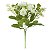 BUQUE DE ROSAS PERMANENTE CREME C/ MARGARIDAS 30CM FLORARTE - Imagem 1