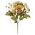 BUQUE DE ROSAS  AMARELO OUTONO PERMANENTE C/MARGARIDAS 30CM - Imagem 1