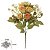BUQUE DE ROSAS  AMARELO OUTONO PERMANENTE C/MARGARIDAS 30CM - Imagem 3