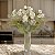 BUQUE DE ROSAS OFF WHITE OUTONO PERMANENTE C/MARGARIDAS 30CM - Imagem 2