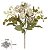 BUQUE DE ROSAS OFF WHITE OUTONO PERMANENTE C/MARGARIDAS 30CM - Imagem 3