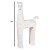 ESCULTURA DECOR POLIRESINA CAVALO CINZA 24X15,5CM FLORARTE - Imagem 3