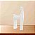 ESCULTURA DECOR POLIRESINA CAVALO CINZA 29X18X6,5CM FLORARTE - Imagem 2