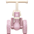 BICICLETA DE EQUILIBRIO SEM PEDAL COM SOM ROSA - BUBA - Imagem 3