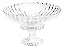 CENTRO DE MESA CRISTAL DE CHUMBO C/PE GENEVA 32CM WOLFF - Imagem 1
