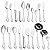 FAQUEIRO 130PC ACO INOX S/ESTOJO ZURICH WOLFF - Imagem 1