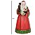 ESCULTURA NATAL PAPAI NOEL RESINA VERMELHO 38CM FLORARTE - Imagem 3