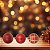 BOLA DECORADA NATAL NO PVC C/6 UND VERMELHO 8CM FLORARTE - Imagem 2