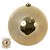 BOLA METALICA NATALINA 1PÇ DOURADO 15CM FLORARTE - Imagem 4