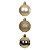 BOLAS CHAMPANHE MISTAS NO TUBO C/4 UND 10CM FLORARTE - Imagem 2