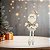BONECO NATAL PAPAI NOEL SENTADO CHAMPANHE 38CM FLORARTE - Imagem 2
