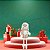 BONECO DE NEVE NATAL SENTADO CHAMPANHE 38CM FLORARTE - Imagem 2