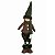 BONECO NATAL MENINO EM PE VERDE E MARROM 45CM FLORARTE - Imagem 1