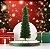 ARVORE NATAL BOSTON SLIM NEVADA 350 TIPS C/ BASE VERDE 1,8M - Imagem 2