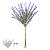 BUQUE LAVANDA PERMANENTE X24 - 46CM FLOR ARTE - Imagem 3