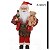 PAPAI NOEL CARPINTEIRO NATAL EM PE VERMELHO E MARROM 60CM - Imagem 3