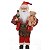 PAPAI NOEL CARPINTEIRO NATAL EM PE VERMELHO E MARROM 60CM - Imagem 1