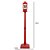 POSTE DECORATIVO NATALINO NOEL COM LUZ EM PLASTICO COM TOUCH - Imagem 3