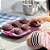 FORMA EM SILICONE PARA 6 MUFFINS SILICONE MODA DO CHEF - Imagem 5
