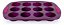 FORMA EM SILICONE PARA 12 MUFFINS SILICONE LINE MODA DO CHEF - Imagem 3