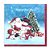 GUARDANAPO DE PAPEL NATALINO NOEL COM B NEVE 20 FOLHAS - Imagem 1