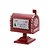 CAIXA DE CORREIO NATALINA EM METAL VERMELHO NORTH POLE - 26cm - Imagem 1