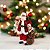 ESCULTURA PAPAI NOEL COM URSO E SACO DE PRESENTES 28CM - Imagem 2