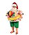 PAPAI NOEL PRAIANO COM BOIA E BOLA 28CM - Imagem 1