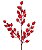 PICK BERRIES VERMELHA 37CM - Imagem 1