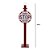 ENFEITE PLACA NATALINA COM LUZ SANTA STOP HERE - 105CM - Imagem 3