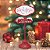 ENFEITE PLACA NATALINA SANTA WORK SHOP - 46,5cm - Imagem 2
