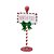 ENFEITE PLACA NATALINA EM METAL MRS CLAUS - 32,5cm - Imagem 1