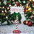 ENFEITE PLACA NATALINA EM METAL MRS CLAUS - 32,5cm - Imagem 2