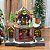 VILA NATALINA POUSADA CHRISTMAS LUZ SOM MOV 27,5x30cm - Imagem 2