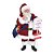 PAPAI NOEL DECORATIVO COM CAIXA DE CORREIO - 27CM - Imagem 1