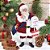 PAPAI NOEL DECORATIVO COM CAIXA DE CORREIO - 27CM - Imagem 2