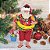 PAPAI NOEL DECORATIVO  PRAIANO - 26,5CM - Imagem 2