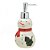 DISPENSER PARA BANHEIRO EM CERAMICA BONECO DE NEVE- 350ML - Imagem 1