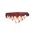 DENTE DO TERROR VERMELHO COM SANGUE FANTASIA PARA HALLOWEEN - Imagem 1