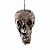 CRANIO PELE DERRETIDA HALLOWEEN COM LUZ 25CM - Imagem 1