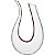 DECANTER VINHO VIDRO 1,5L INCOLOR EM U COM DETALHE VERMELHO - Imagem 1