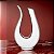 DECANTER VINHO VIDRO 1,5L INCOLOR EM U COM DETALHE VERMELHO - Imagem 2