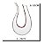 DECANTER VINHO VIDRO 1,5L INCOLOR EM U COM DETALHE VERMELHO - Imagem 5