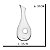 DECANTER JARRA WAGON VIDRO 1,2L TRANSPARENTE - Imagem 3