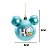 JOGO 4 BOLAS COLORIDAS NATALINAS TURMA DO MICKEY 8CM DISNEY - Imagem 2