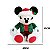 PELUCIA NATALINA MICKEY COM ROUPA VERDE E GORRO 49CM DISNEY - Imagem 2