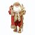 PAPAI NOEL DECOR COM CAJADO DOURADO E SACO DE PRESENTES 65CM - Imagem 1